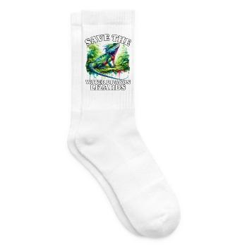 Save Chinesische Wasseragame - Tennissocken - Weiß - Rechts
