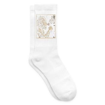 Bigfoot bläst Löwenzahn Vintage - Tennissocken - Weiß - Rechts