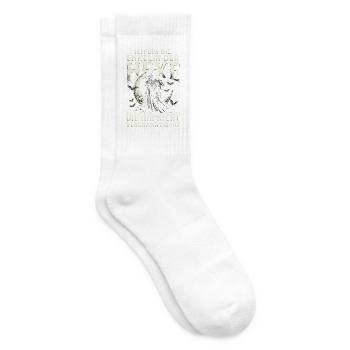 ich Bin die enkelin der Hexe die Ihr Nicht verb - Tennissocken - Weiß - Rechts