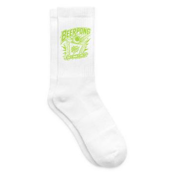Beer Pong - Tennissocken - Weiß - Rechts