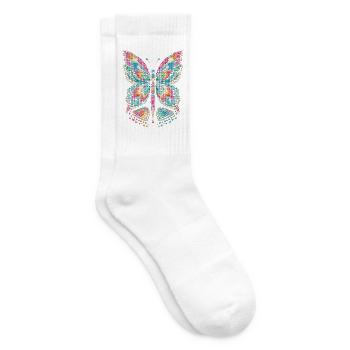 Diamond Painting - Tennissocken - Weiß - Rechts