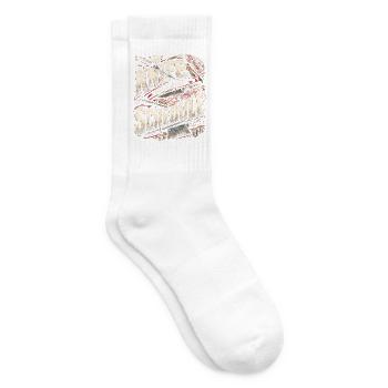 Metzger Schlachter Metzgerhandwerk - Tennissocken - Weiß - Rechts