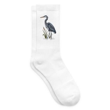 Blaureiher Sumpf Rohrkolben - Tennissocken - Weiß - Rechts