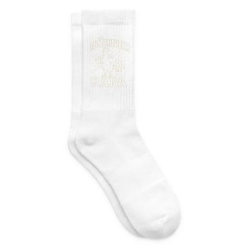 Hühner Papa Hühnerbesitzer Bauer - Tennissocken - Weiß - Rechts