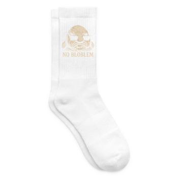  Kein Problem Blobfisch Sonnenbrille Lustiges - Tennissocken - Weiß - Rechts