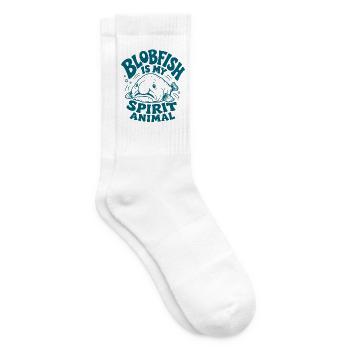  Blobfisch Ist Mein Geist-tier Lustiger - Tennissocken - Weiß - Rechts