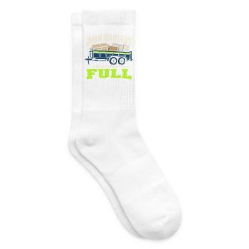 Müllbeseitigungs-transport-team Lade Transport - Tennissocken - Weiß - Rechts