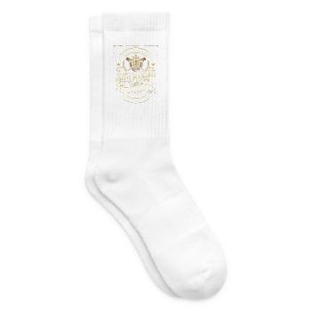 Seine Majestät Der Bierbrauer Betritt Den Raum - Tennissocken - Weiß - Rechts