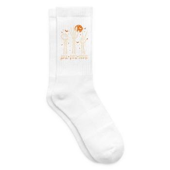 Skelett Hände Rock Paper Schere - Tennissocken - Weiß - Rechts