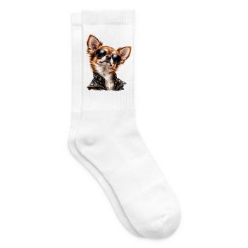 Klein. Cool. Unantastbar. - Tennissocken - Weiß - Rechts