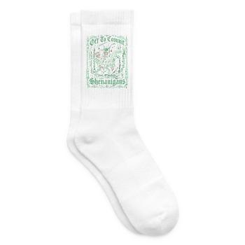 Shenanigans Knight Dragon - Tennissocken - Weiß - Rechts