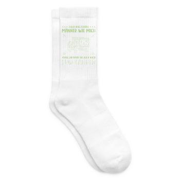 Lkw Fahrer Kraftfahrer LKW-Fahrer - Tennissocken - Weiß - Rechts