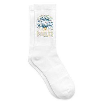 Pentanque Weekend Forecast Boules - Tennissocken - Weiß - Rechts