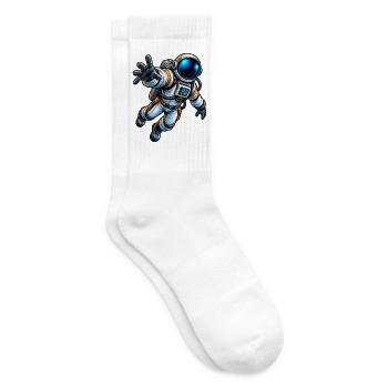 Astronaut Comic - Tennissocken - Weiß - Rechts