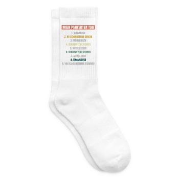 Schornsteinfeger Herren - Tennissocken - Weiß - Rechts