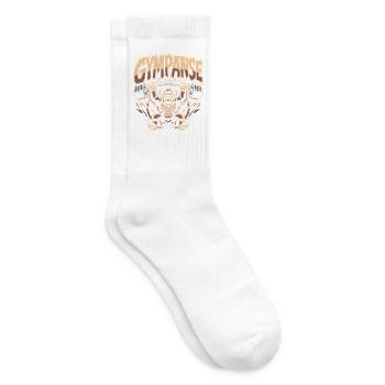 Gympanse Gewichtheber Bodybuilding - Tennissocken - Weiß - Rechts