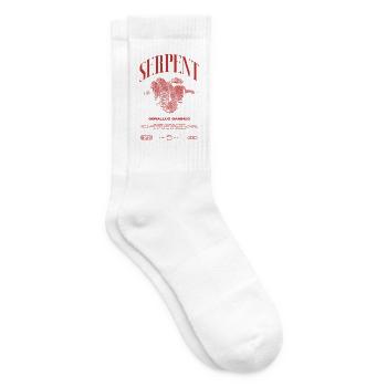 Smaragdbaumboa-Schlangenbesitzer und Reptilienhalter - Tennissocken - Weiß - Rechts