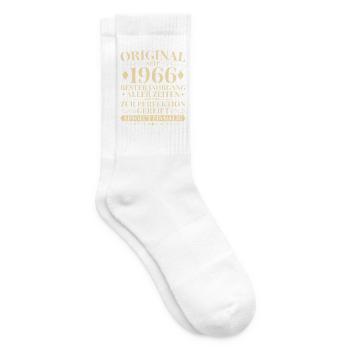 Original seit 1966 Jahrgang Absolut Einmalig - Tennissocken - Weiß - Rechts
