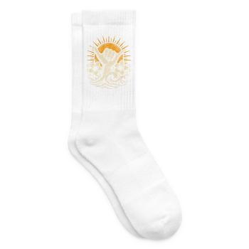 Shaka Aloha-Geist - Tennissocken - Weiß - Rechts