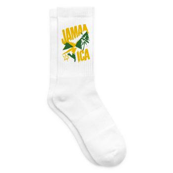 Jamaika - Tennissocken - Weiß - Rechts