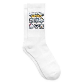 Welche Schneeflocke Bist Du - Tennissocken - Weiß - Rechts