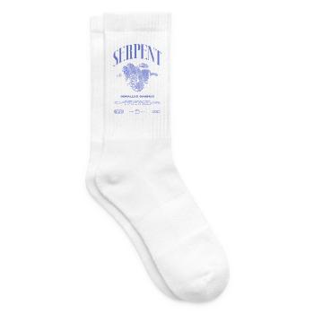 Smaragdbaumboa-Schlangenbesitzer und Reptilienhalter - Tennissocken - Weiß - Rechts