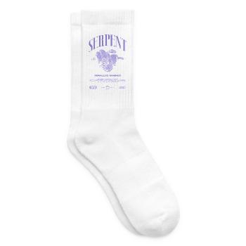 Smaragdbaumboa-Schlangenbesitzer und Reptilienhalter - Tennissocken - Weiß - Rechts