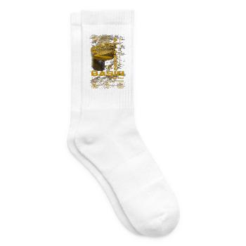 Smaragdbaumboa-Schlangenbesitzer und Reptilienhalter - Tennissocken - Weiß - Rechts