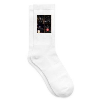 Krähen Krähe - Tennissocken - Weiß - Rechts