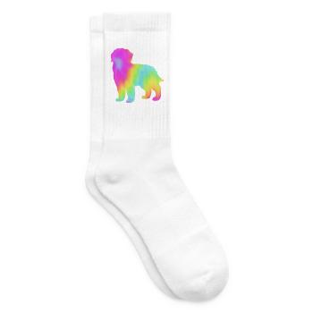 Neufundländer - Tennissocken - Weiß - Rechts