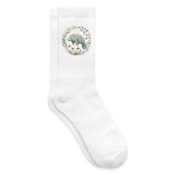 Wildblumen am Manatee Lake - Tennissocken - Weiß - Rechts