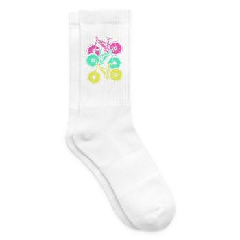 E-Bike EBike E Bike - Tennissocken - Weiß - Rechts