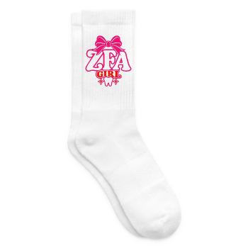 ZFA Girl – Zahnmedizinische Fachangestellte - Tennissocken - Weiß - Rechts