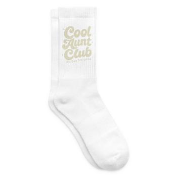Cool Aunt Club - Tennissocken - Weiß - Rechts