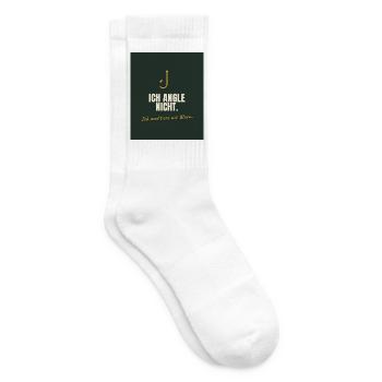 Angeln - Tennissocken - Weiß - Rechts