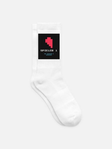 Gamer 2 - Tennissocken - Weiß