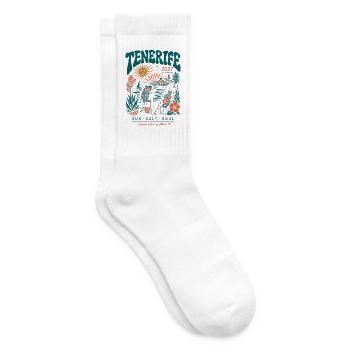 Tenerife Inselreise Surf 2027 - Tennissocken - Weiß - Rechts