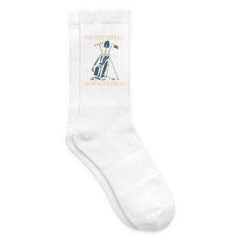 Vom Chef Befreit Von Meiner Frau Verplant Rentner - Tennissocken - Weiß - Rechts