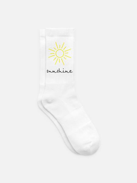 sunshine Sonne - Tennissocken - Weiß