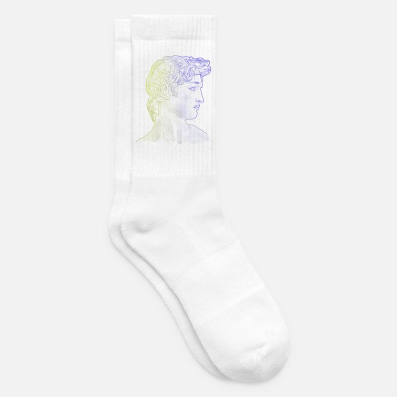 David Michelangelo - Tennissocken - Weiß