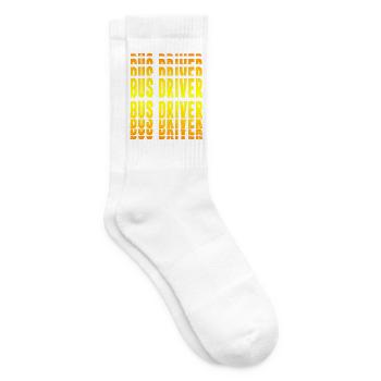 Busfahrer Design - Tennissocken - Weiß - Rechts