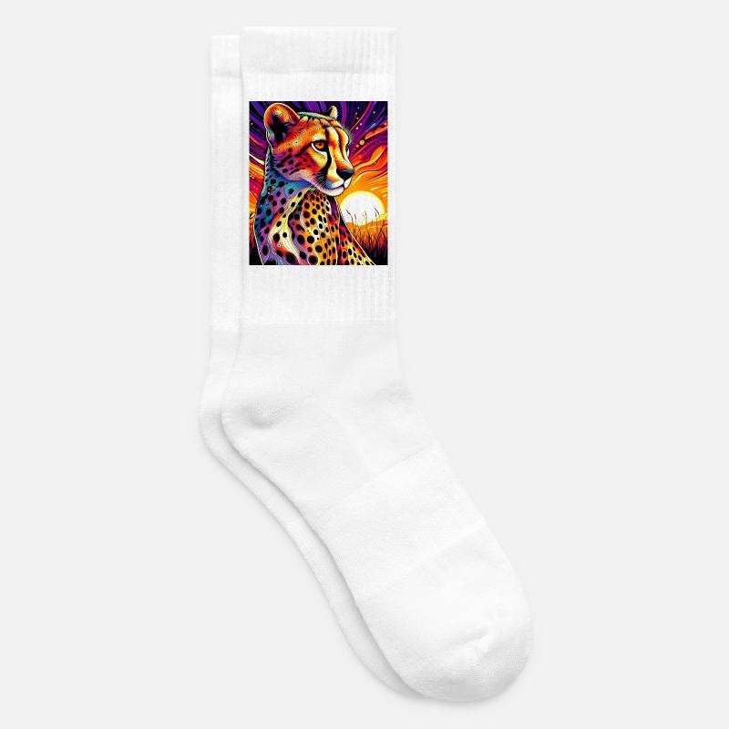 Gepard - Tennissocken - Weiß