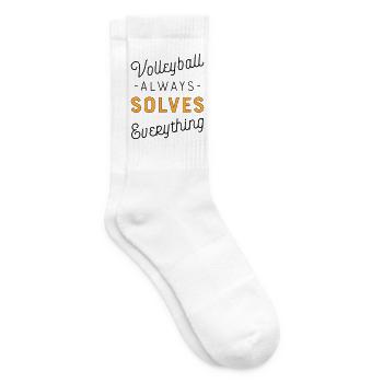 Volleyball - Tennissocken - Weiß - Rechts
