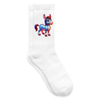 Donkey Mule - Tennis socks - white - Right