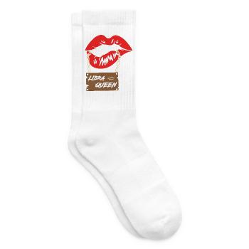 Sternzeichen Waage - Tennissocken - Weiß - Rechts