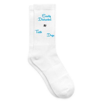 Zahnarzt - Tennissocken - Weiß - Rechts
