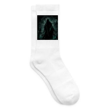 SensenMann - Tennissocken - Weiß - Rechts