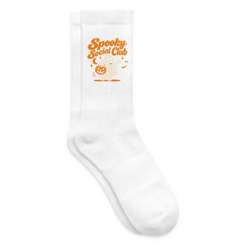 Spooky Social Club Halloween - Tennissocken - Weiß - Rechts