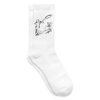 Discgolf - Tennissocken - Weiß - Rechts