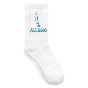 Trompeten Allesio - Tennissocken - Weiß - Rechts